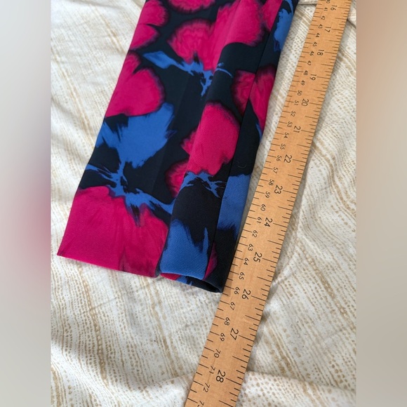 Banana Republic women’s Avery floral pants size 6 sateen slim - Picture 13 of 14